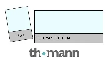 Lee Colour Filter 203 Q.C.T. Blue