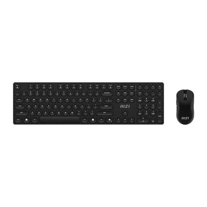 Teclado MSI Forge K210 W mecânico sem fios com rato, espanhol, bateria recarregável
