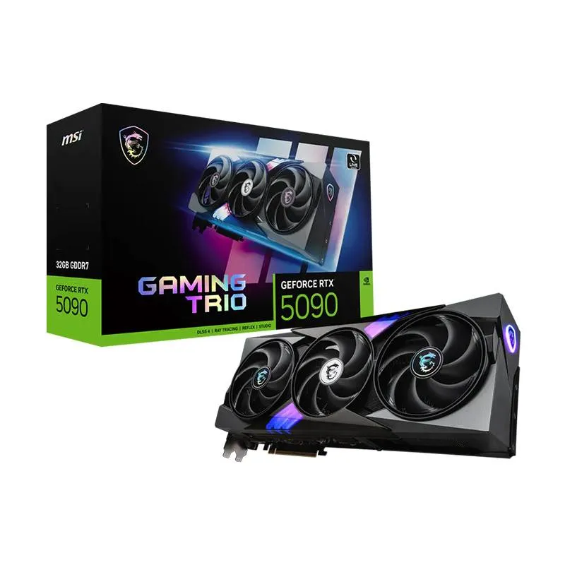 Placa Gráfica MSI NVIDIA GeForce RTX 5090 Blackwell Gaming Trio 32G GDDR7 DLSS4
