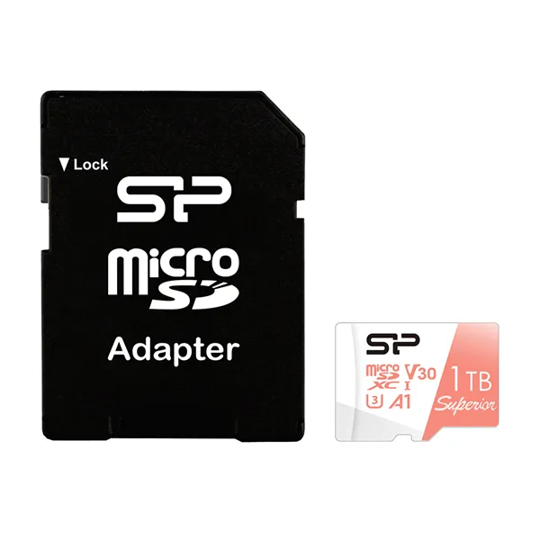 SP MicroSDXC 1TB Clase 10 V30 A1