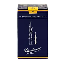 Palheta Sax Sopranino Vandoren Traditional 4.0 10 UN