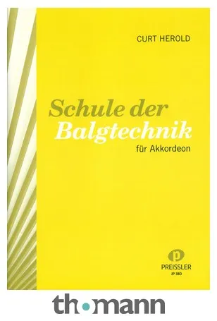 Musikverlag Preissler Schule der Balgtechnik