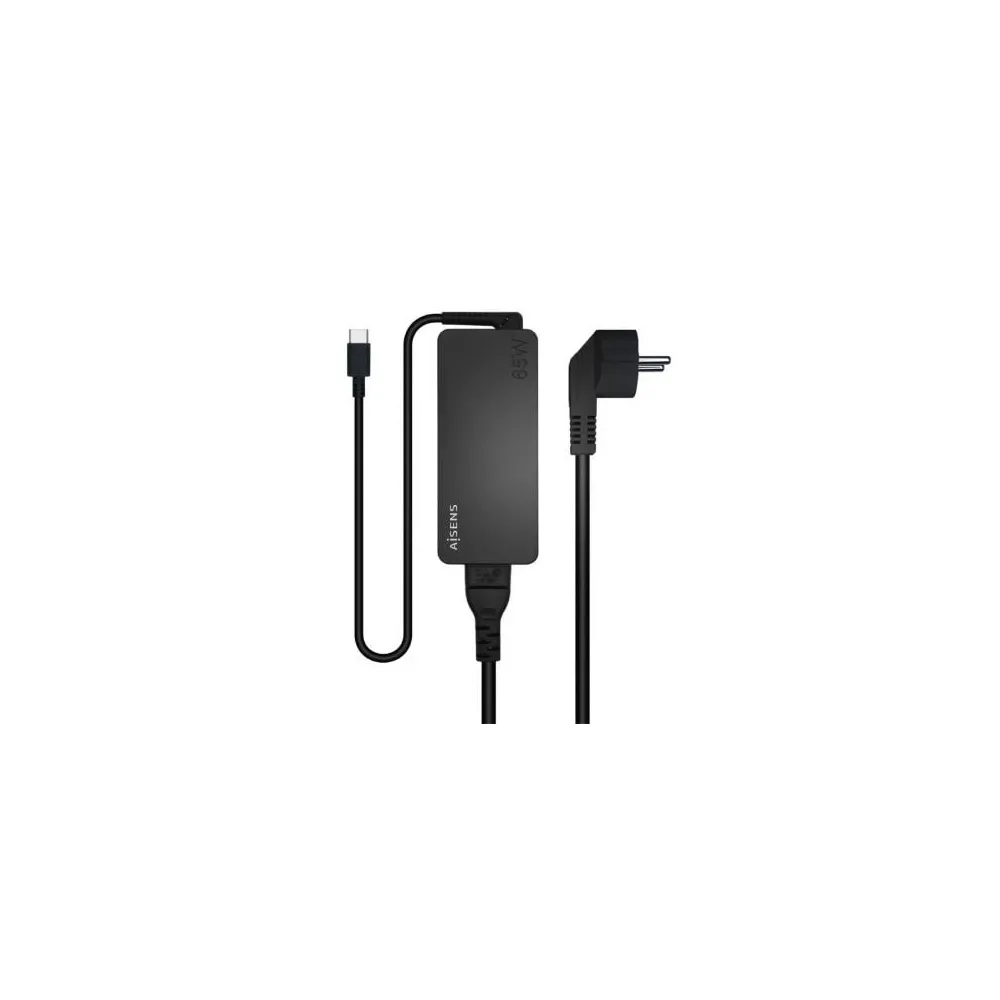 Aisens Carregador de portátil ASCH-1PD65D-BK 65W 1.8 m