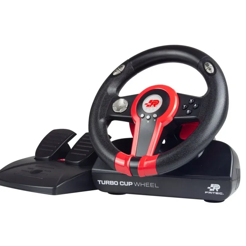 FR-TEC Turbo Cup Volante e Pedais para Nintendo Switch/PC