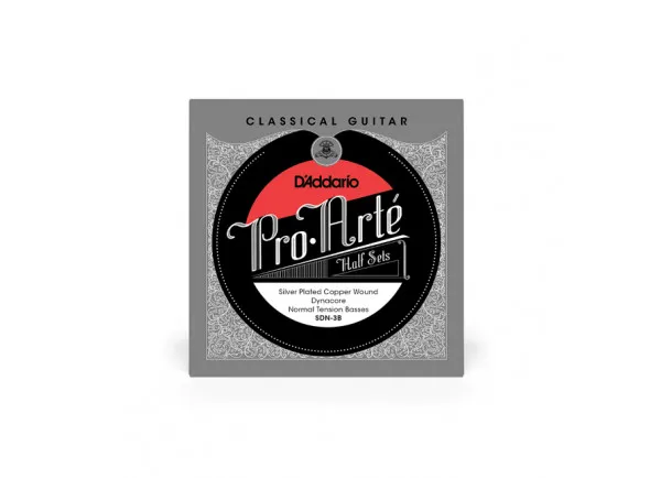 D'Addario SDN-3B Normal Tension Bass Half Set, Pro-Arté Dynacore Classical Guitar Strings