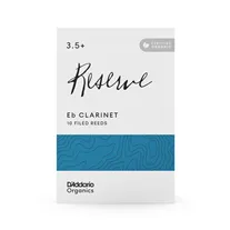 Palheta Requinta Mib 3.5 D'Addario Organic Reserve Cx 10-Un