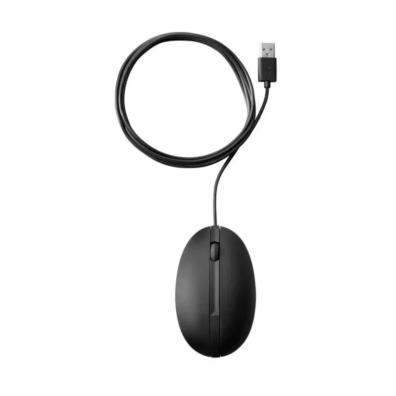 Rato HP 320M USB 1000 DPI Preto Ambidestro com Roda