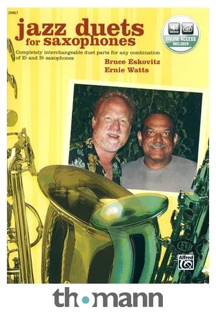 Alfred Music Publishing Jazz Duets for Saxophone
