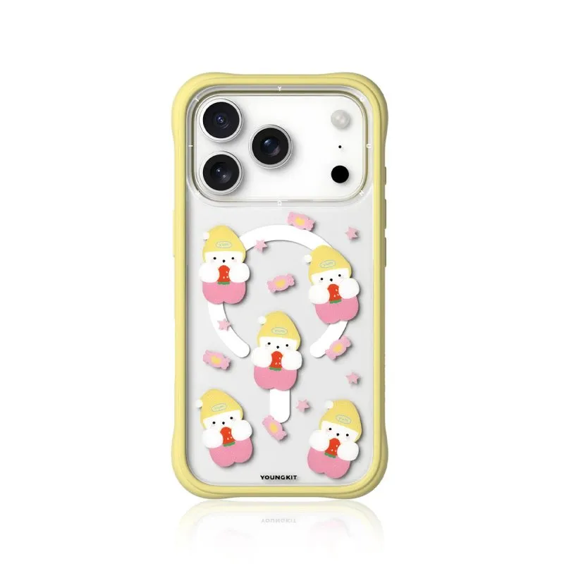 Funda para telemóvel Youngkit CH Sweetheart Express Magnética Silicona Multicor para iPhone 17 Pro