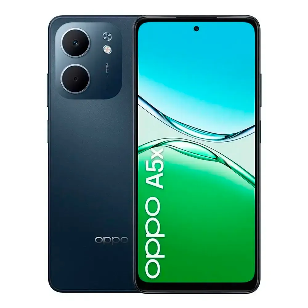 Smartphone Oppo A5x 4G 6.67 4GB/128GB Dual SIM Midnight Blue