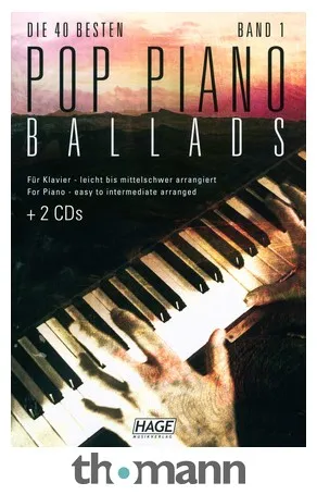 Hage Musikverlag Pop Piano Ballads 1