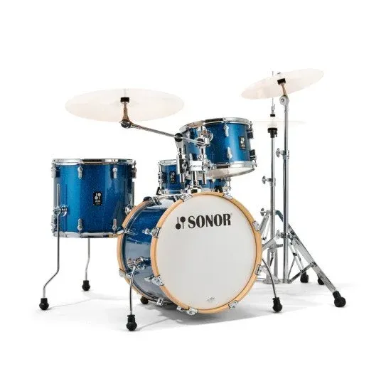 Sonor 18" AQX Jazz Shell Set Blue Ocean Sparkle