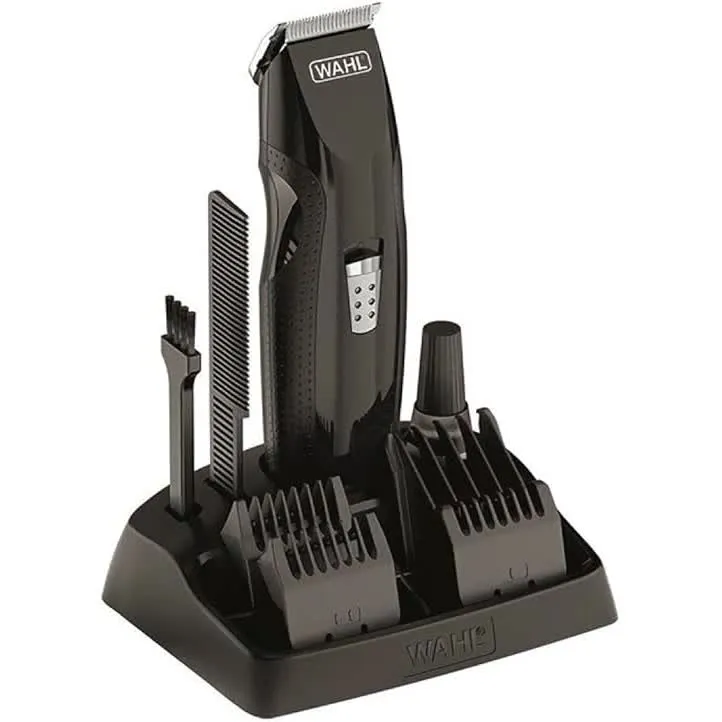 Aparador De Barba Wahl 5606-526/ Operado A Bateria/ 10 Acessórios