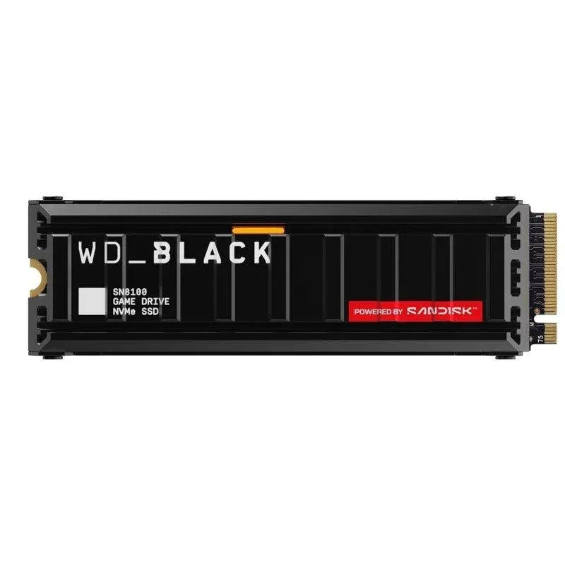 Disco Rígido WD Black SN8100 2TB M.2 NVMe PCIe 5.0 14900MB/s Criptografia