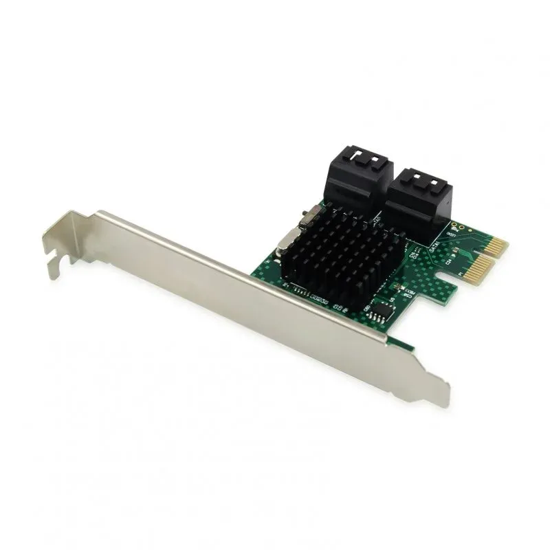 Conceptronic Emrick Adaptador PCIe 4x Portas SATA com Cabos SATA
