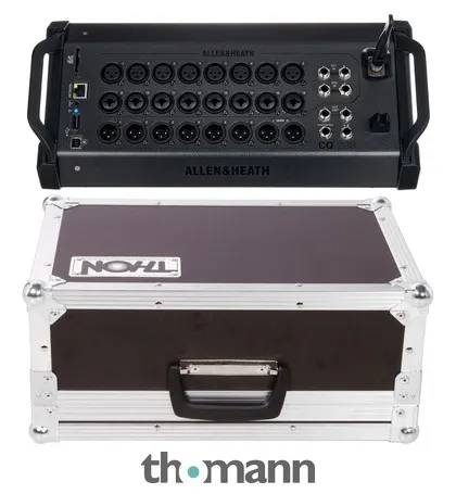 Allen & Heath CQ20B Case Bundle