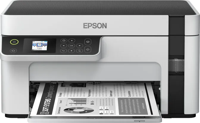 Impressora Multifunções a Jato de Tinta Epson EcoTank ET-M2120 Monocromática Wi-Fi