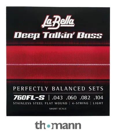 La Bella 760FL-S Deep Talkin Bass