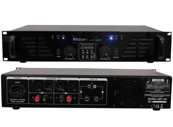 Ibiza AMP300USB-BT