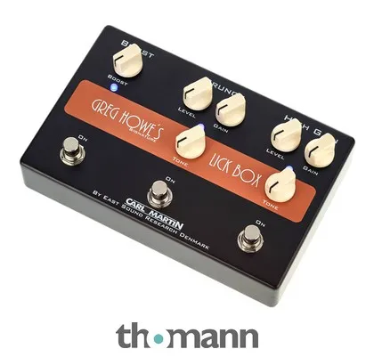 Carl Martin Lick Box Signature Greg Howe