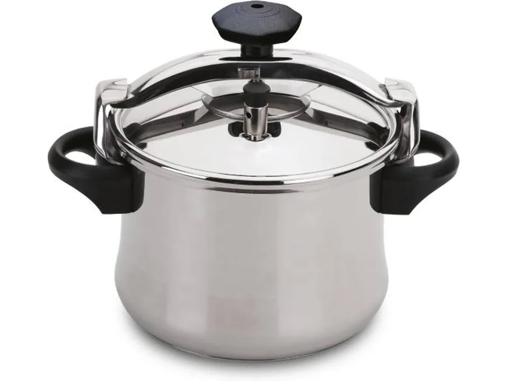 Panela de Pressão SILAMPOS Klassic Apta Indução (Aço Inoxidável - 6L)