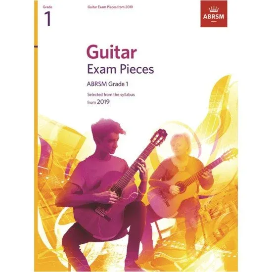 ABRSM LIVRO Guitar Exam Pieces 2019, Grade 1