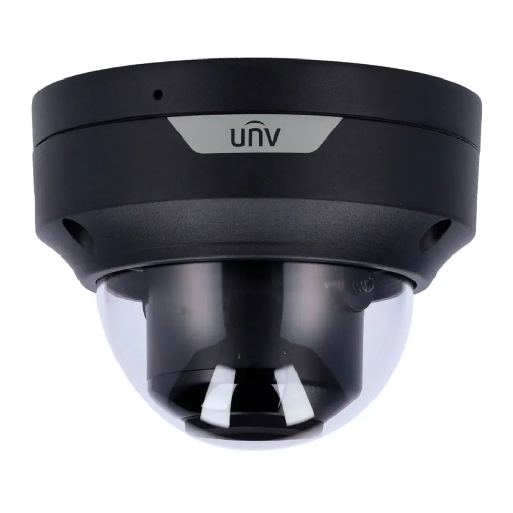 Câmara de Segurança IP Uniview Easy Dome 4MP 2.8-12mm PoE IP67 IK10 Preta - IPC3534LB-ADZK-H-BLACK