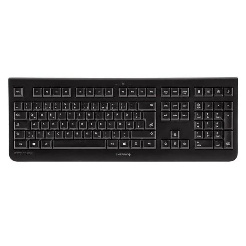 Cherry KW 2000 Teclado Sem Fios Preto Francês
