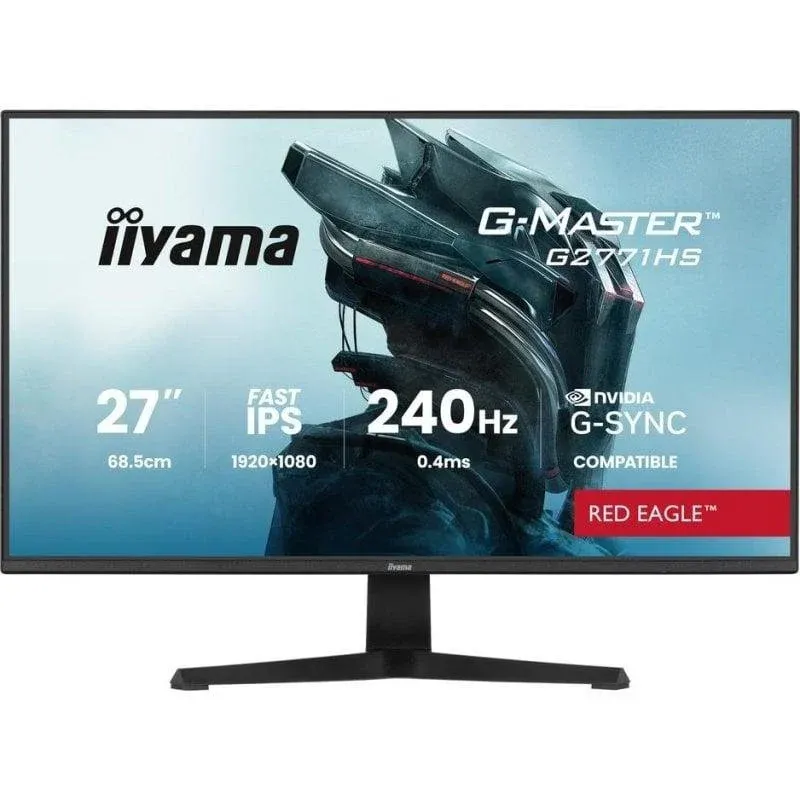 Monitor iiyama G-Master G2771HS-B1 27" FullHD 240Hz Fast IPS HDR10 0,4ms
