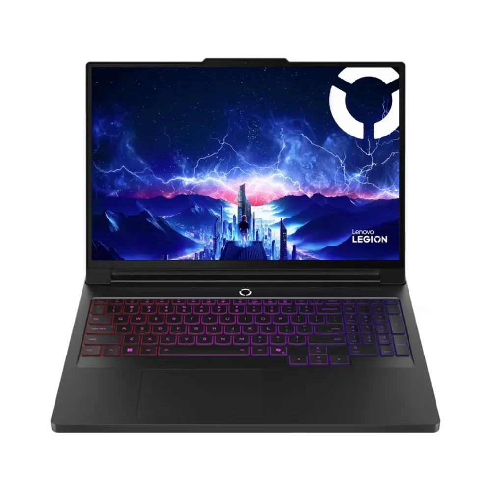 Portátil Lenovo Legion Pro 7 16IAX10H-683 16″ OLED Ultra 9 275HX 64GB 1TB SSD RTX 5080 Preto Sem SO