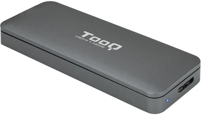 Caixa SSD Tooq M.2 NGFF USB 3.1 Gen 1 Cinzenta