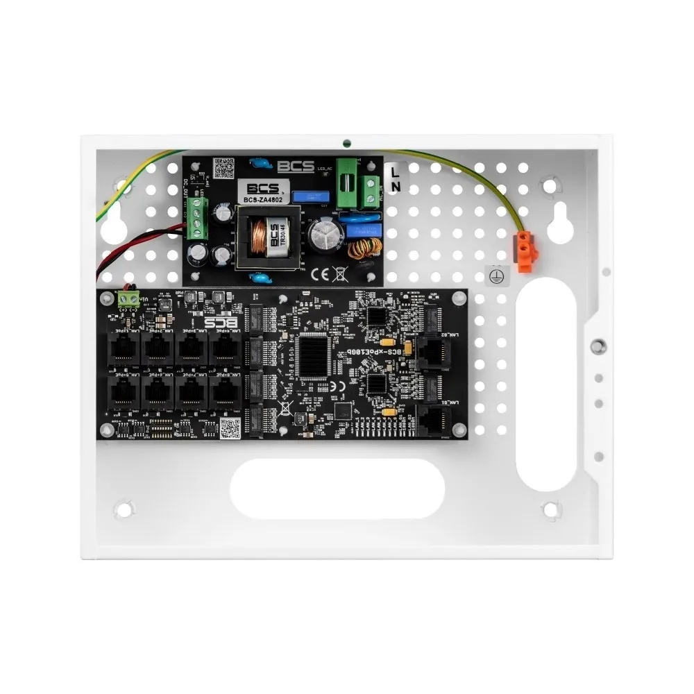 BCS BCS-IP8Gb/E-S/E Conjunto de Fonte de Alimentação BCS-IP8Gb/E-S/E