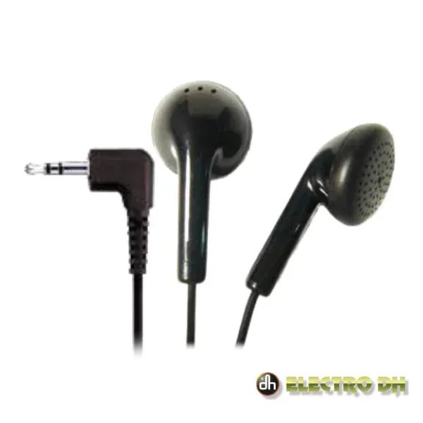 Auriculares Stereo Edh C/ Fios Preto