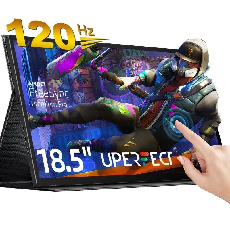 Monitor Uperfect 18,5" FullHD 120Hz IPS Táctil 5ms USB-C HDMI VESA