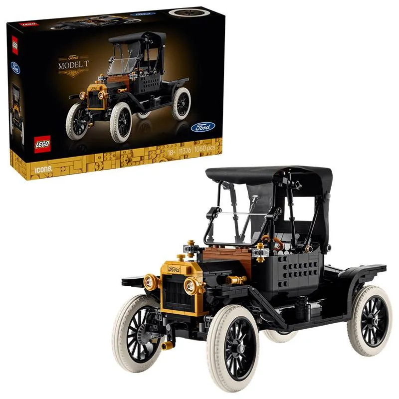LEGO Icons: Ford Model T | Idades 18+ | 1060 Peças | Item 11376