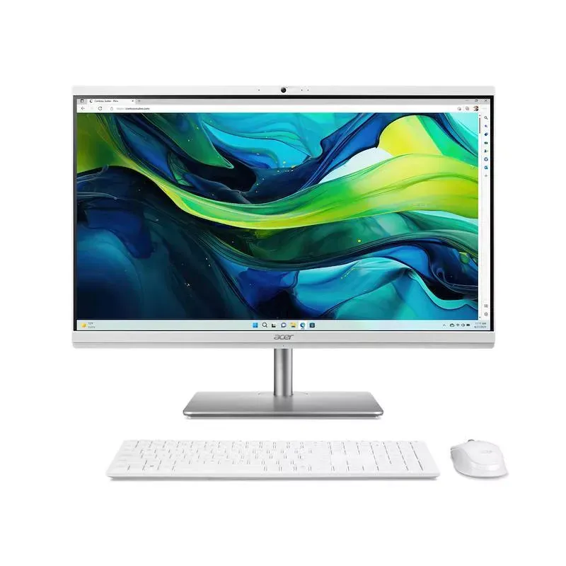 Computador All-In-One ACER - Intel Ultra 7 155U / 32GB DDR5 / 1TB SSD / 27" Full HD IPS / Teclado + Rato Wireless / Windows 11 Home - Aspire C C27-195ES