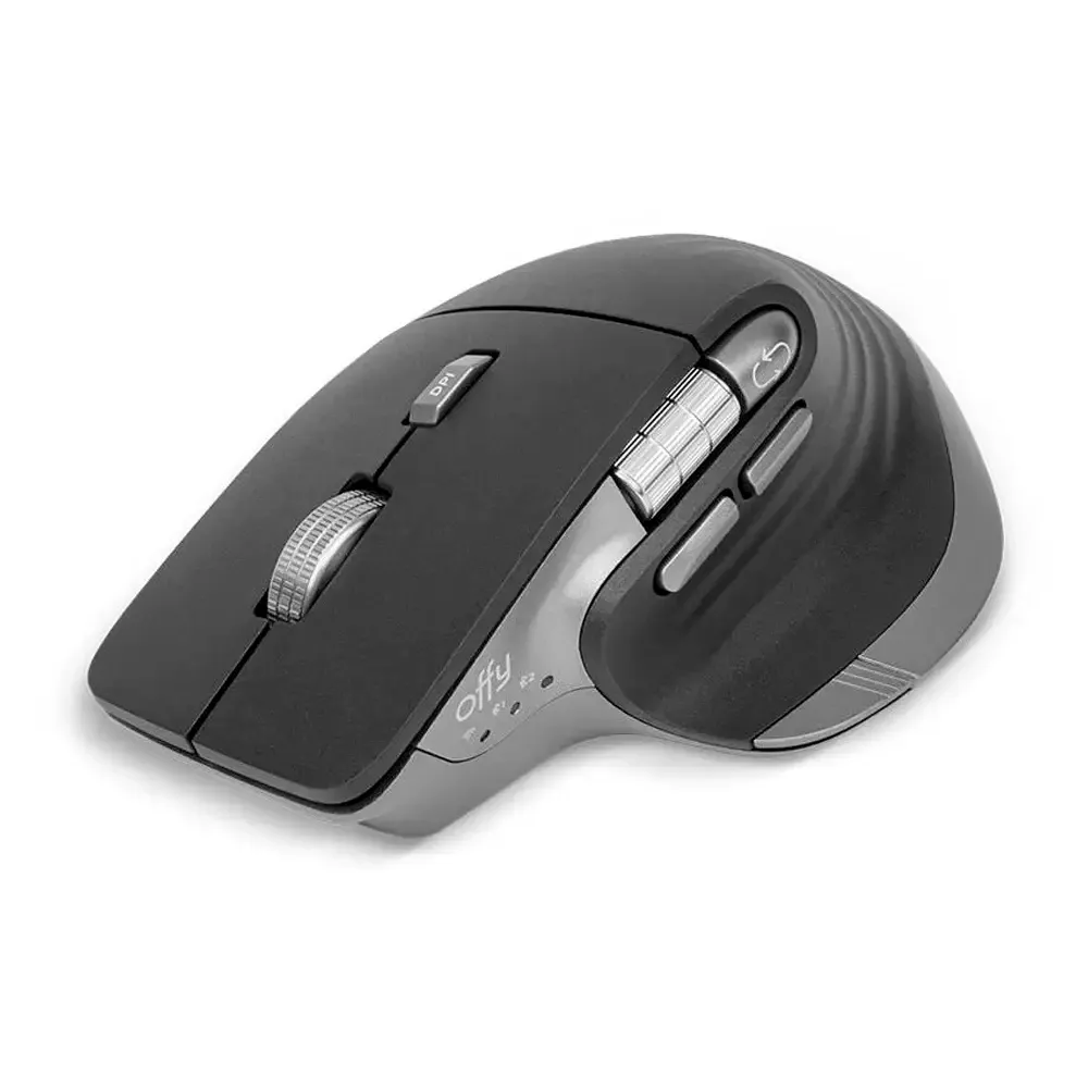 Rato Óptico Offy Nexo Ergonomic Wireless/Bluetooth Preto