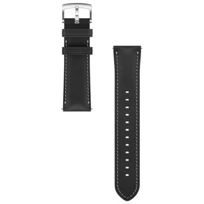 Watch Classic Matte Black Leather Strap