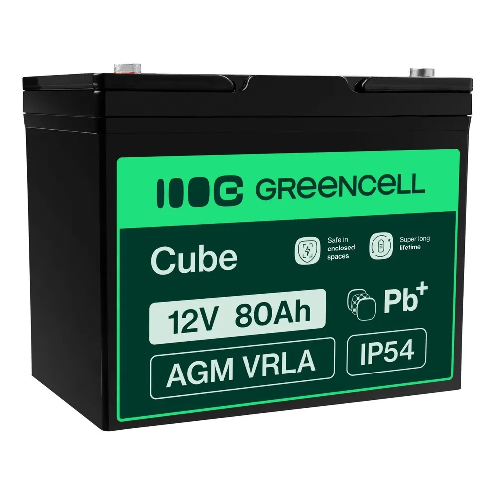 Green Cell AGM57 bateria de veículos Tapete de Vidro de AGM57