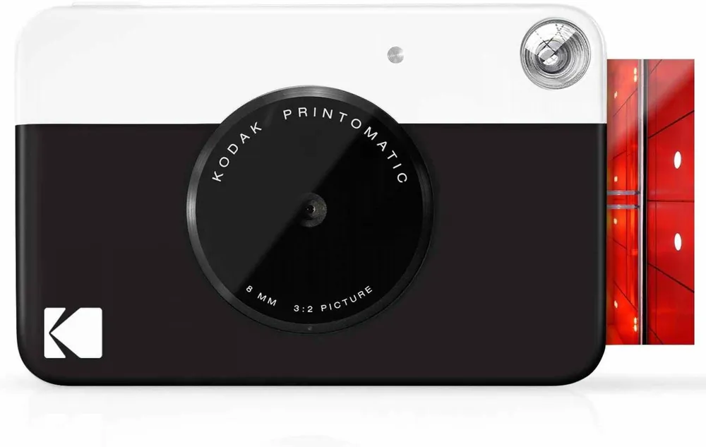 Kodak Câmera instantânea Printomatic Branco/Preto