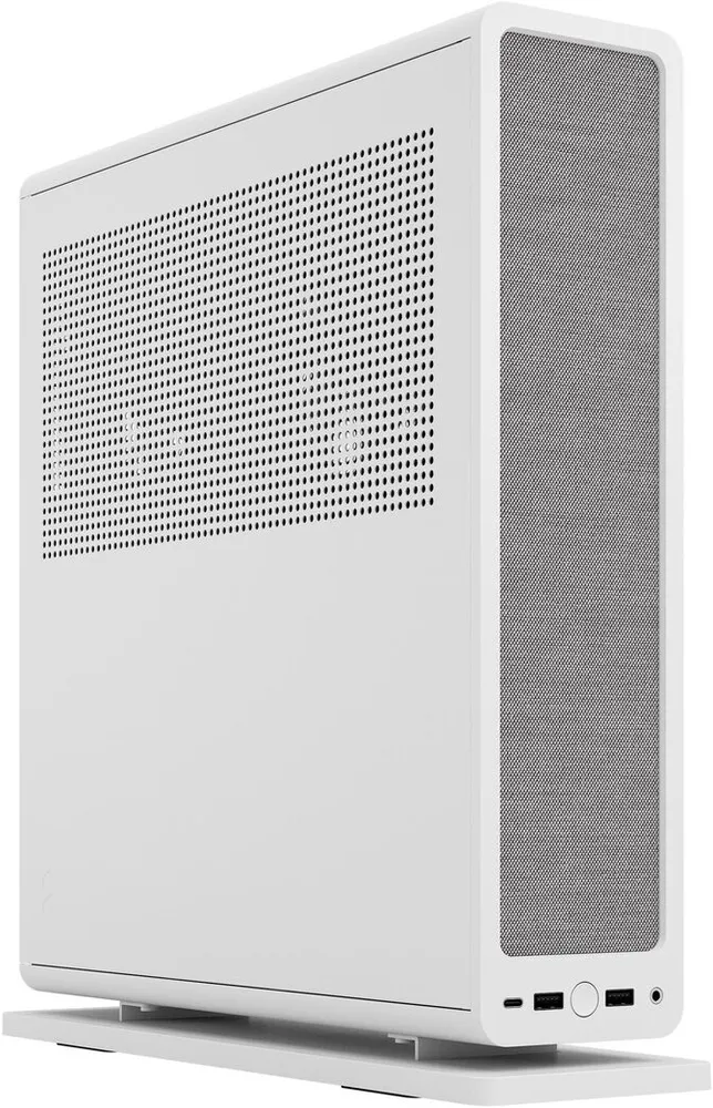 Caixa Mini-ITX Fractal Design Ridge White PCIe 4.0