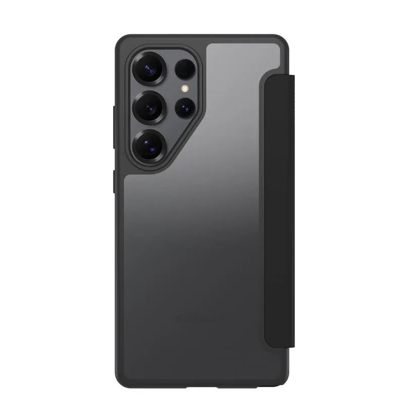 Funda para móvil OtterBox React Folio Plástico Reciclado Transparente Preto para Galaxy S25 Ultra