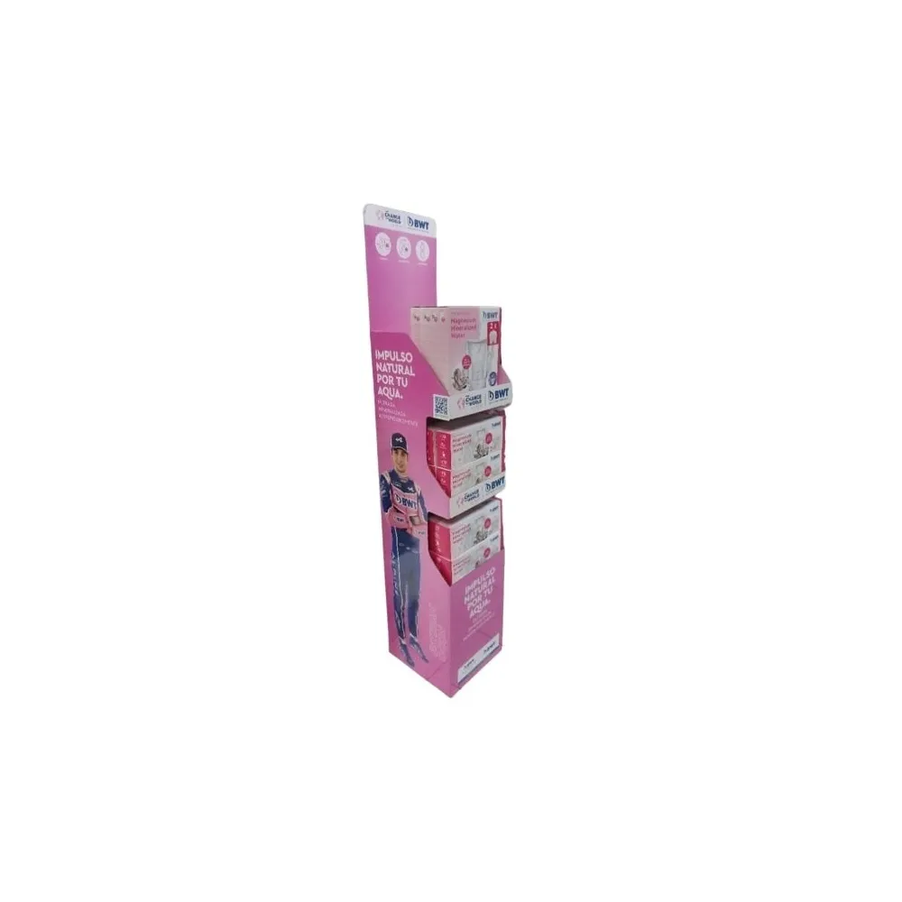 EXPOSITOR BWT JARRAS VIDA 801032 SUELO CARTON