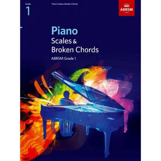 ABRSM LIVRO Piano Scales & Arpeggios Grade 1
