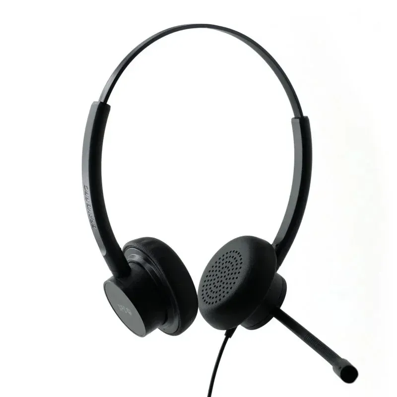 Headset Profissional SPC Brave Pro Cancelamento de Ruído USB-A Preto
