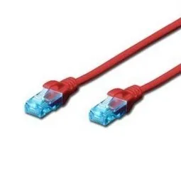 Digitus 0.25m Cat5e U-UTP cabo de rede Vermelho 0,25 m DK-1512-0025/R