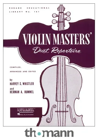 Rubank Publications Violin Masters Duet Repertoire
