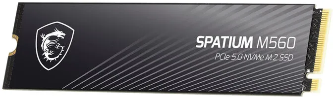 SSD MSI SPATIUM M560 1TB Gen5 M.2 NVMe (10200/8400MB/s)
