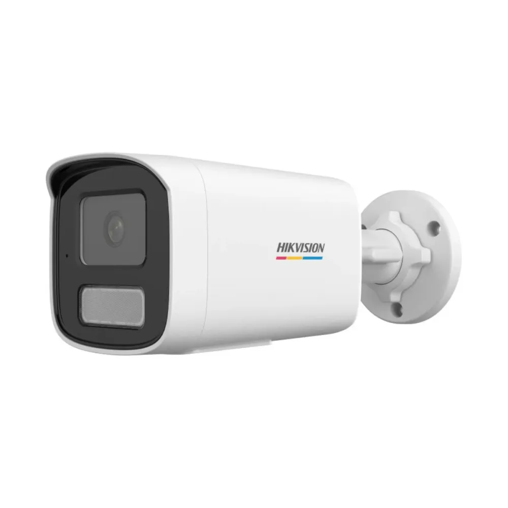 Câmara de Segurança IP Hikvision Value Bullet ColorVu PoE 6MP 2.8mm Exterior IP67