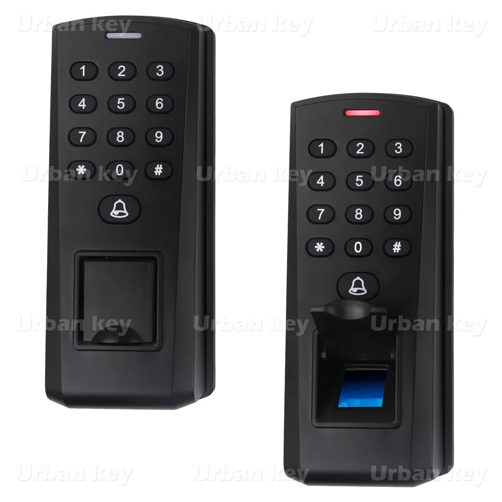 Controle De Acessos Com Teclado Numérico, Leitor De Cartões Rfid Id 125Khz E Litor Biométrico Fr_T1 Nordson - FR_T1UK